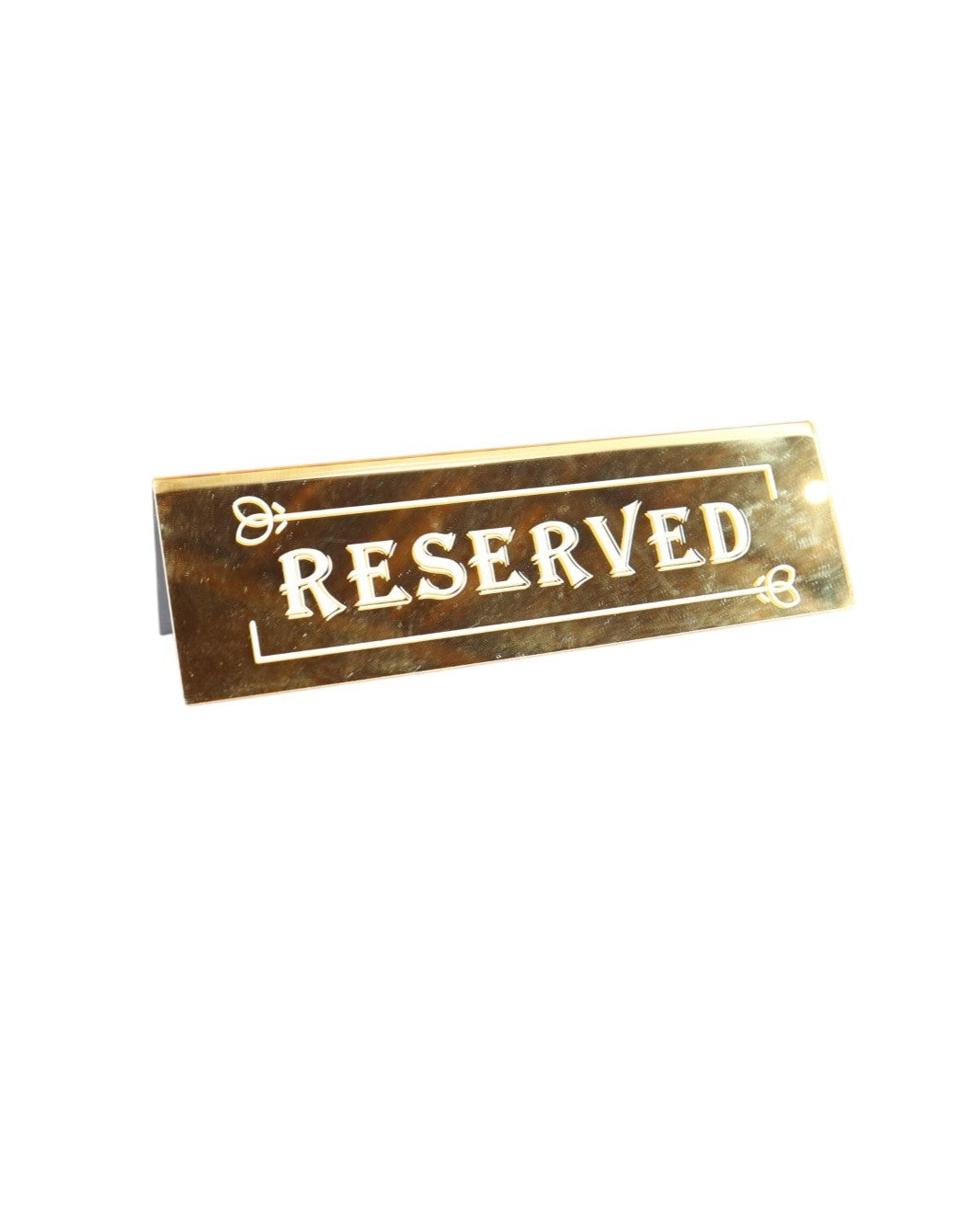 Aviso o Cartel de mesa Reservada Set x 5u | Ideal para Restaurantes, Bares, Cafeterías, Buffets - La Coctelera