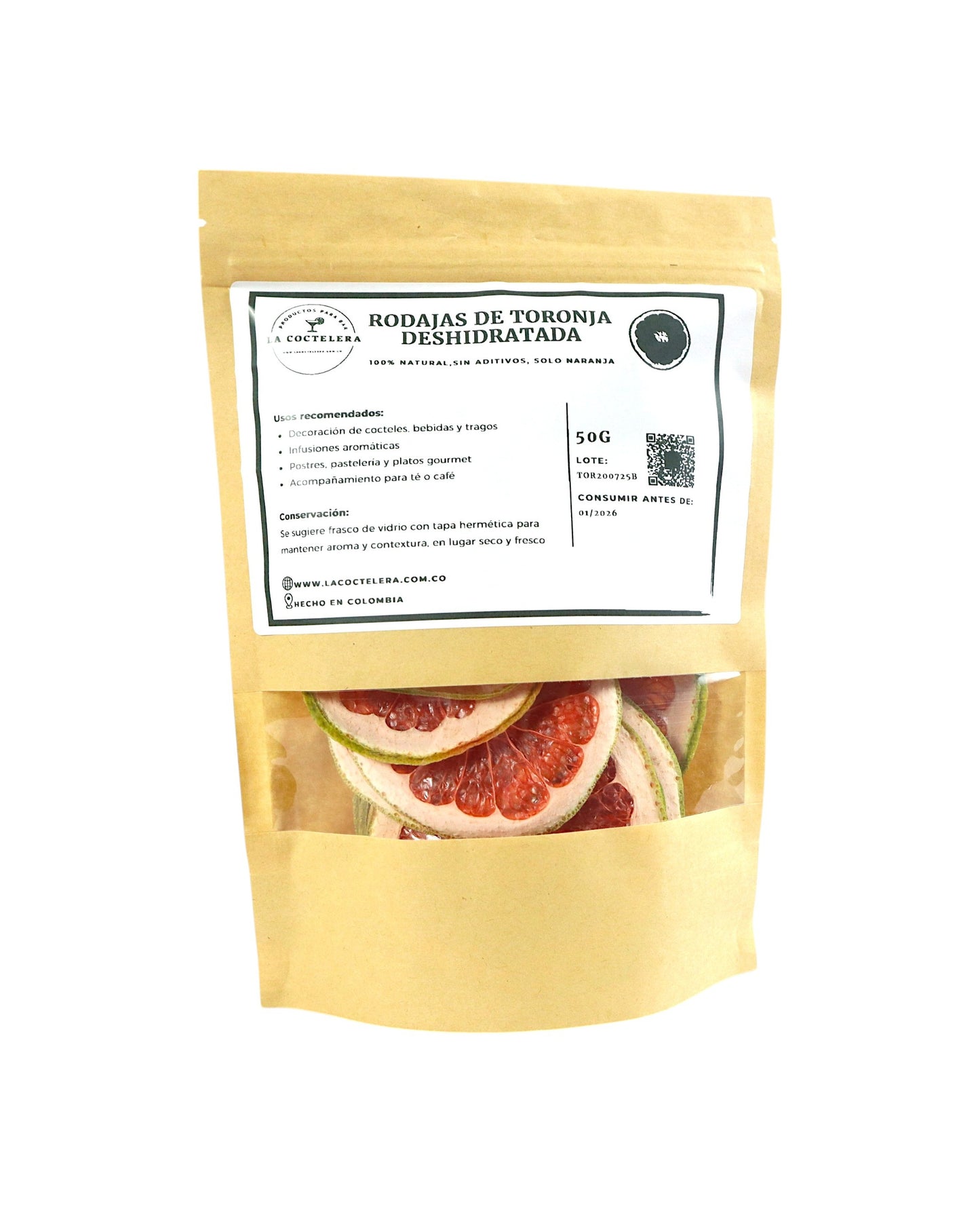 Rodajas de Cítricos Deshidratados – 100 % Naturales | para Coctelería, Infusiones y Repostería