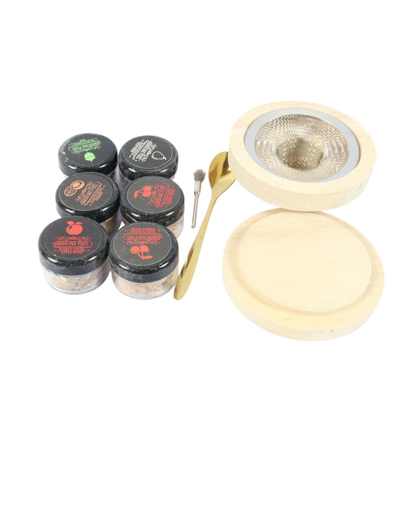 Juego Ahumador de Cocteles (6 sabores)