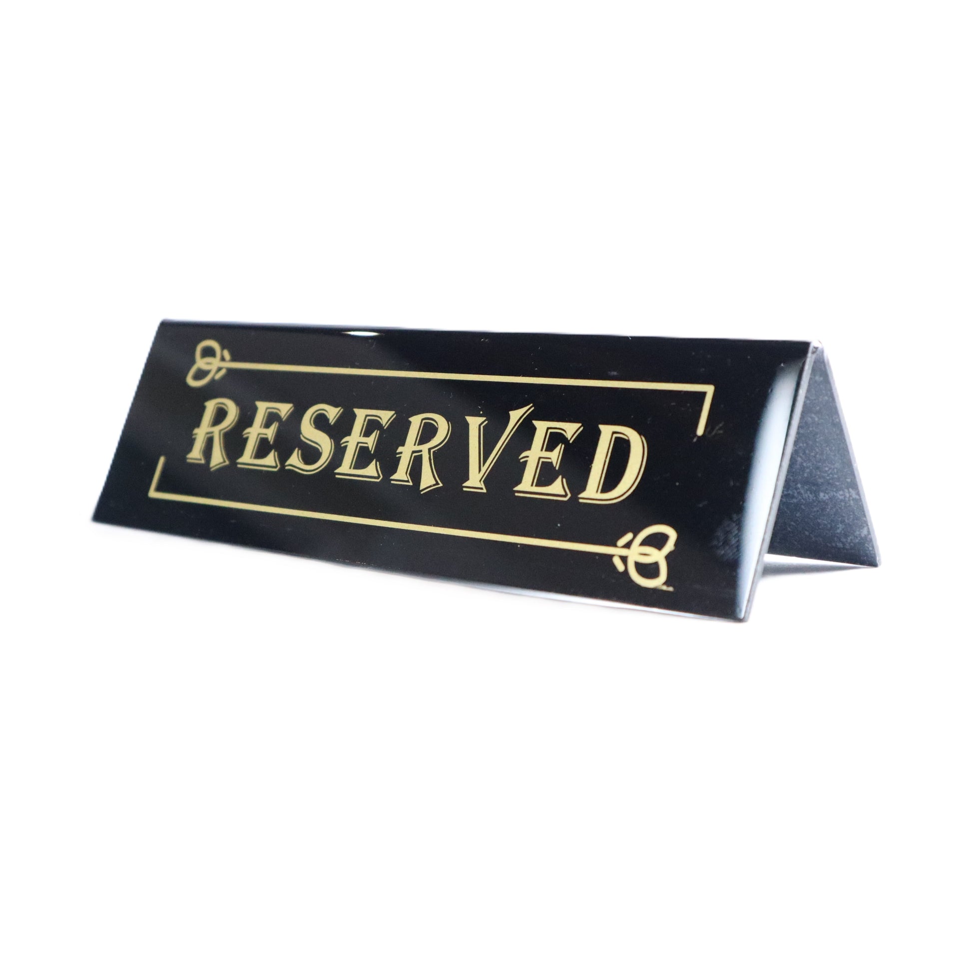 Aviso/Cartel de mesa Reservada Set x 5u - La Coctelera