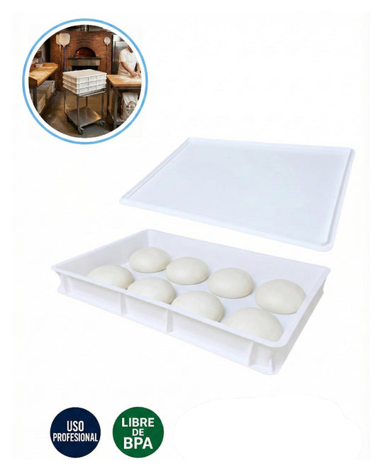 Caja de Fermentación para Pizza Diferentes Tamaños - Uso Profesional | Pizzerías y Panaderías
