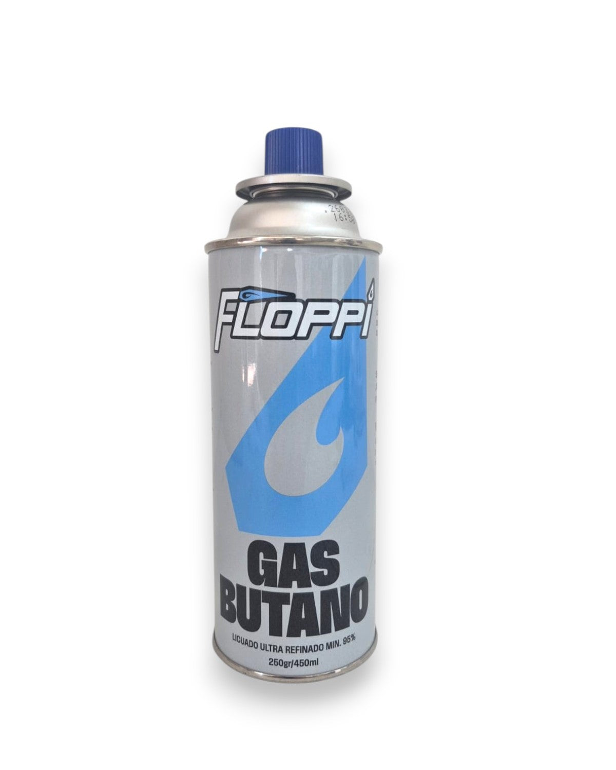 Recarga de Gas Butano Floppi 450ml - 95% de Pureza | Sopletes Profesionales de Cocina