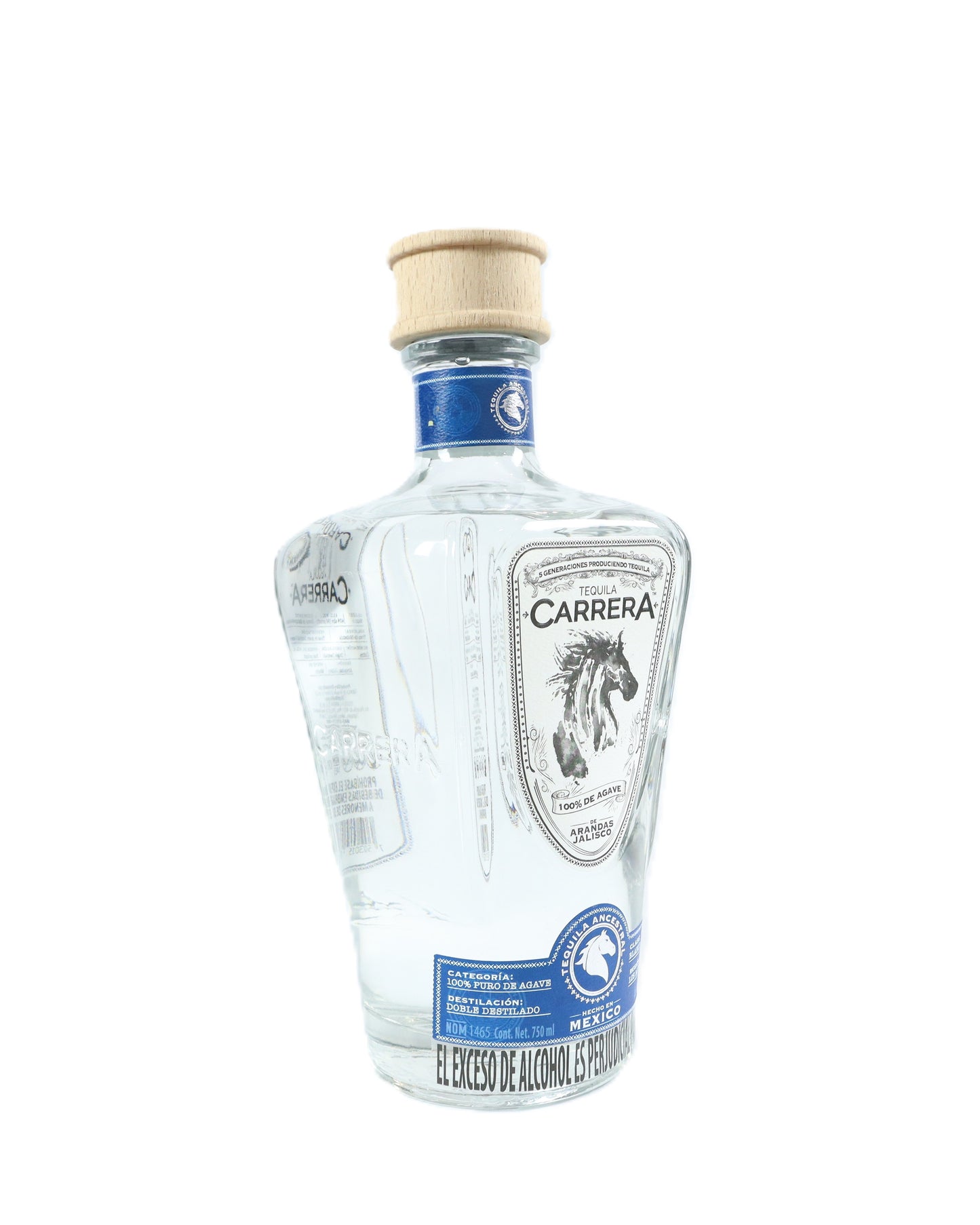 Tequila Carrera 100% Puro de Agave