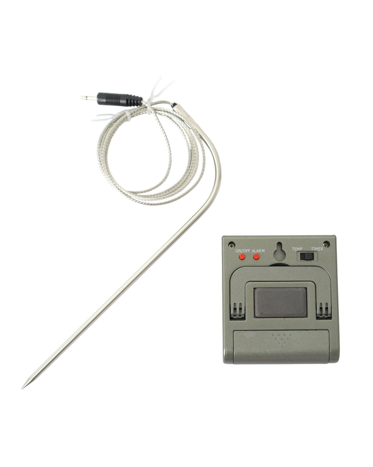 Termómetro y Temporizador Digital Profesional para Horno - Sonda Remota para Carnes, Líquidos y Repostería