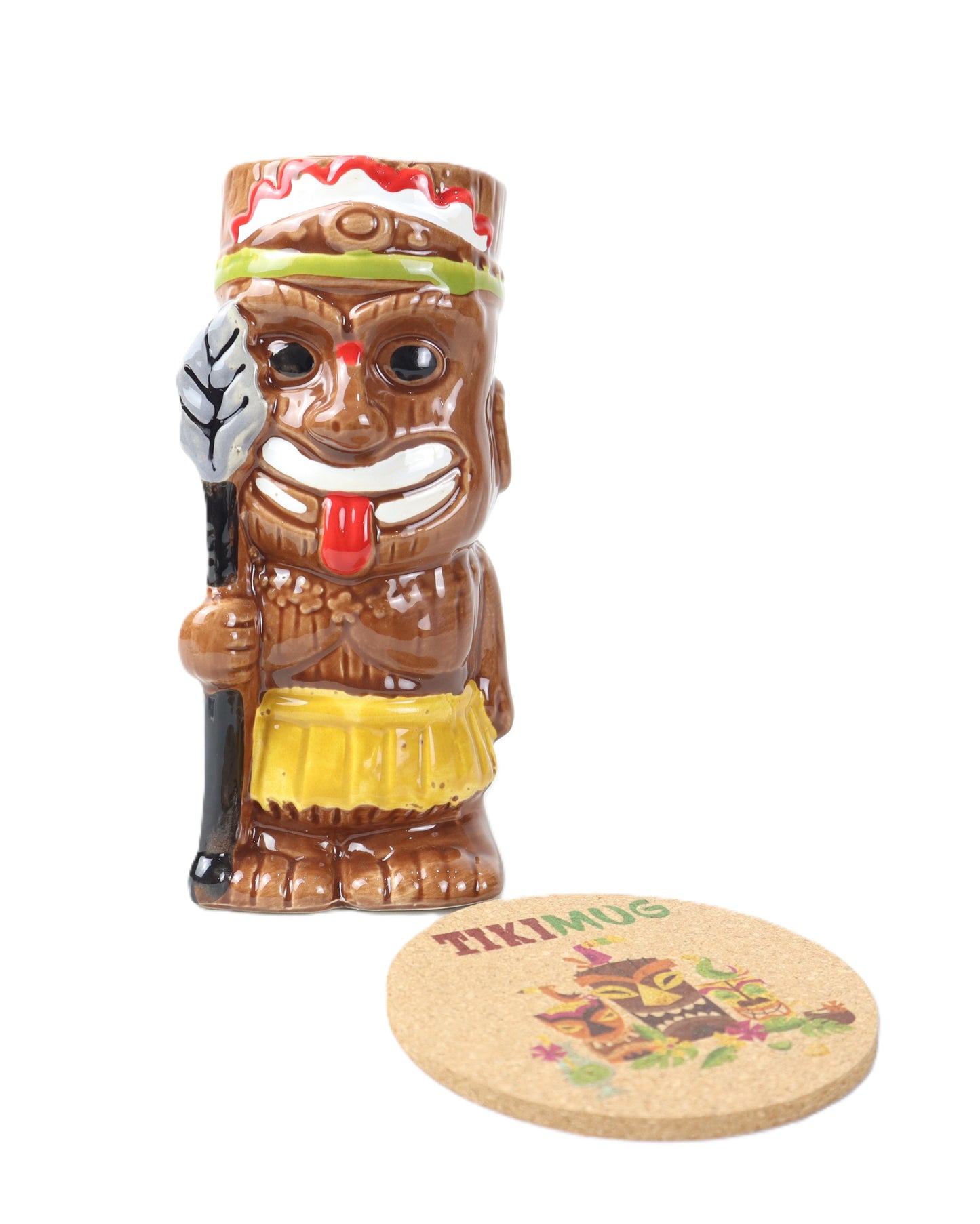 Vasos Tiki Cerámica para Cocteles Exóticos Tropicales