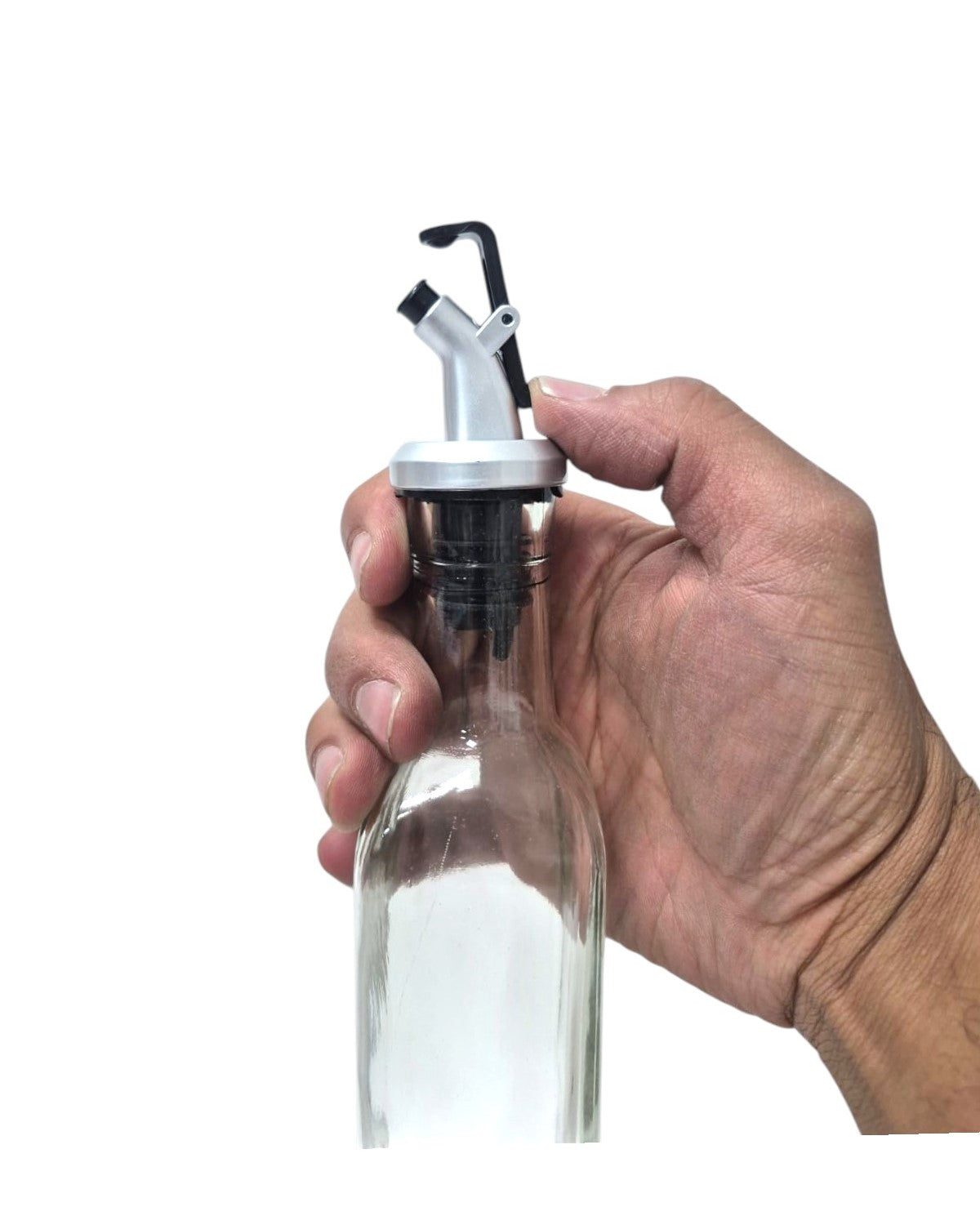 Botella Aceitera de Vidrio con Pico Dosificador 250 /500ml | para Restaurantes, Bares y Hoteles