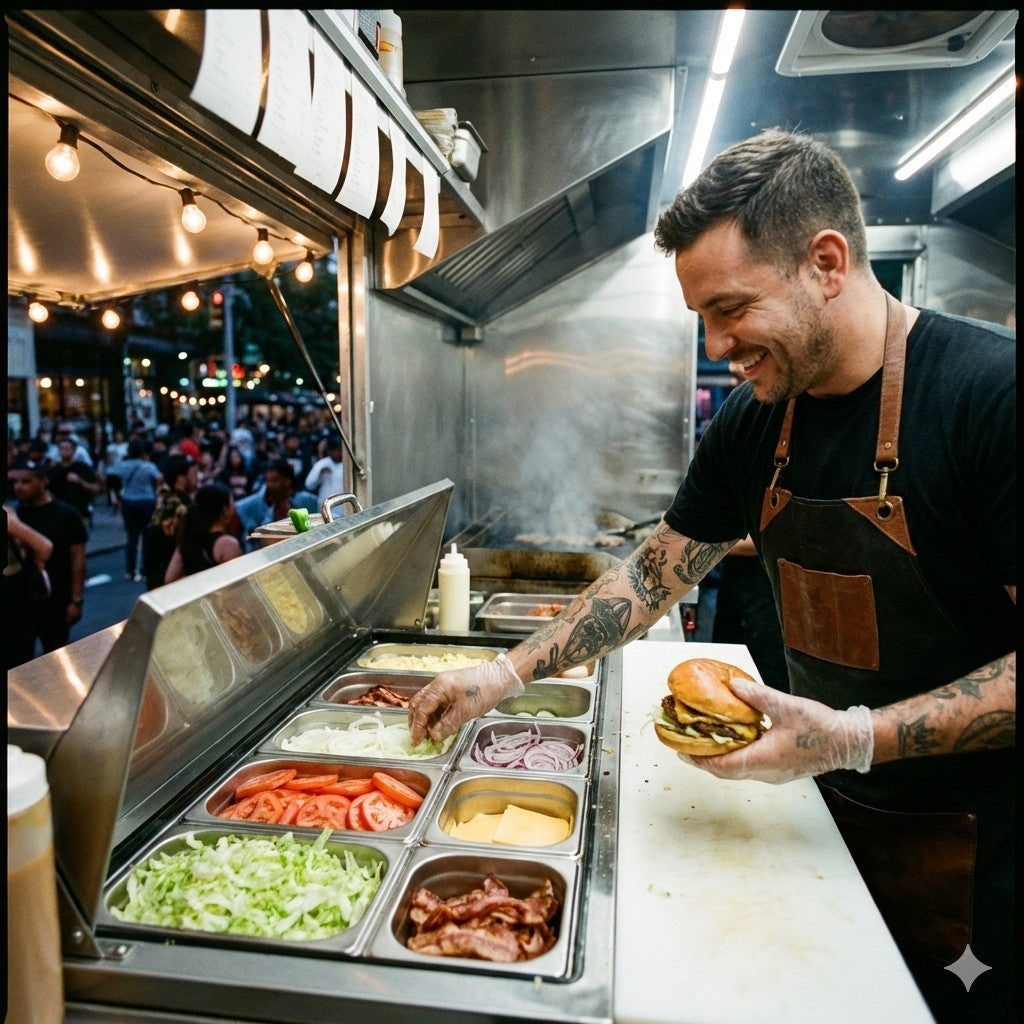 Azafates o Bandejas Gastronorm GN Acero Inoxidable | Comidas Rápidas, Pizzerías y Food Trucks