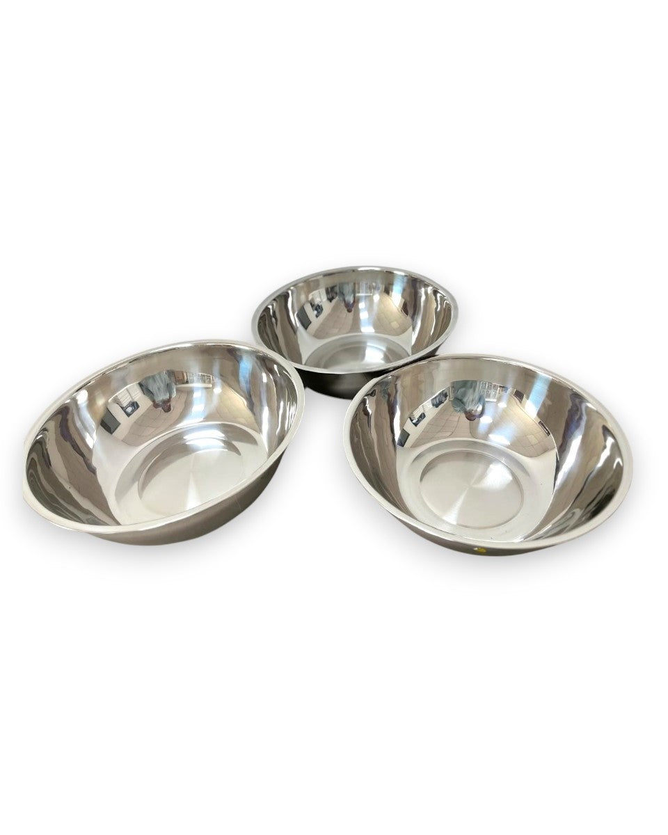 Bowl de Acero Inoxidable Profesional 36, 38, 40cm | Mezclador Gastonómico para  Restaurantes