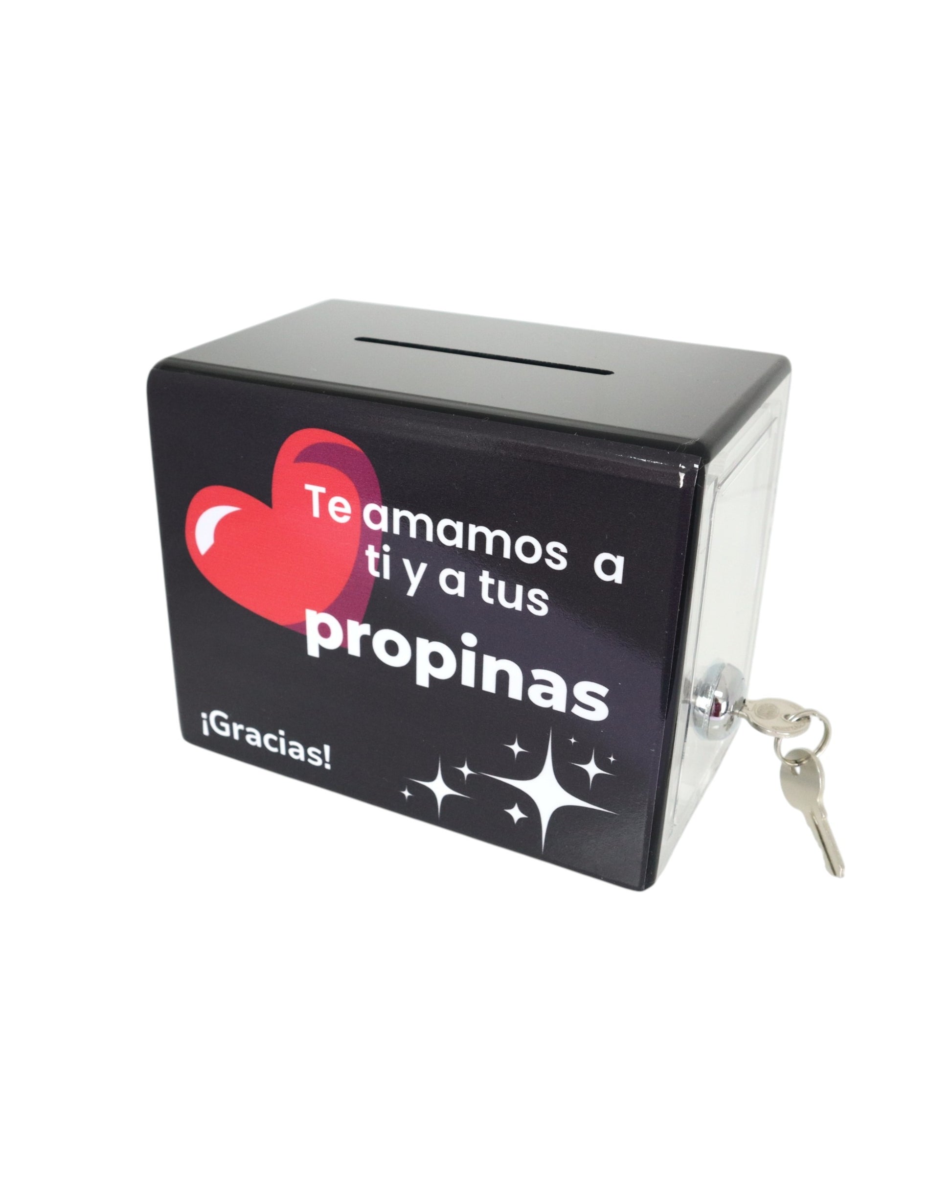 Caja para Propinas o Propinero con Cerradura – Ideal Restaurantes, Cafeterías, Bares o FoodTrucks - La Coctelera