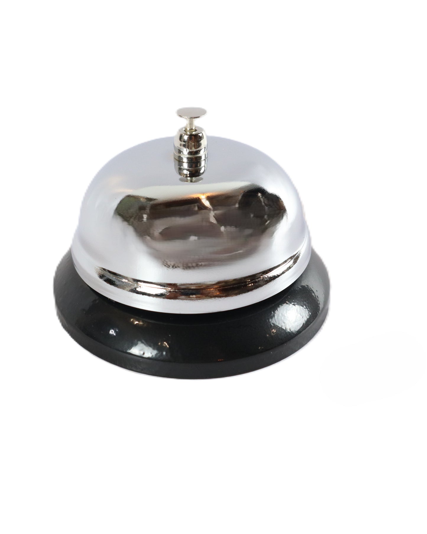 Campana o Timbre de Servicio Profesional  Cromada | Ideal para Restaurantes, Hoteles y Cafeterías - La Coctelera