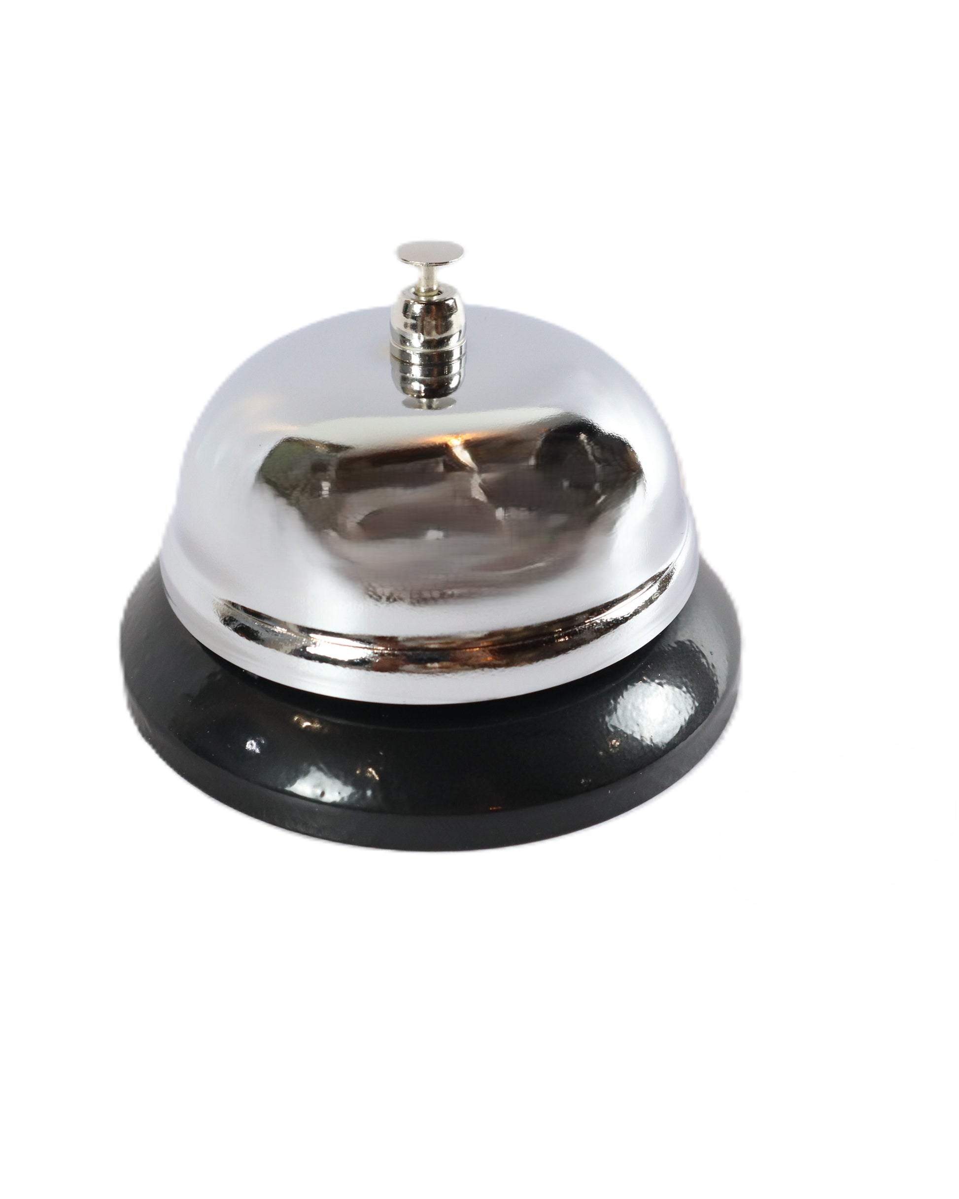 Campana o Timbre de Servicio Profesional  Cromada | Ideal para Restaurantes, Hoteles y Cafeterías - La Coctelera