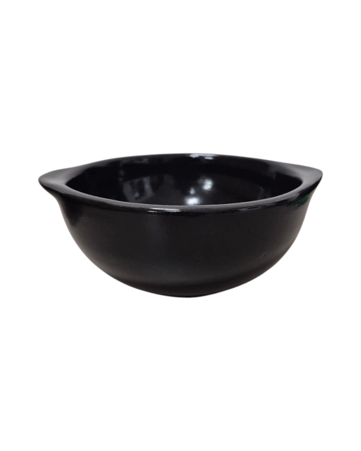 Cazuela de Cerámica Negra para Frijoles, Sopas y Cremas - 400 ml y 600 ml | Restaurantes Típicos