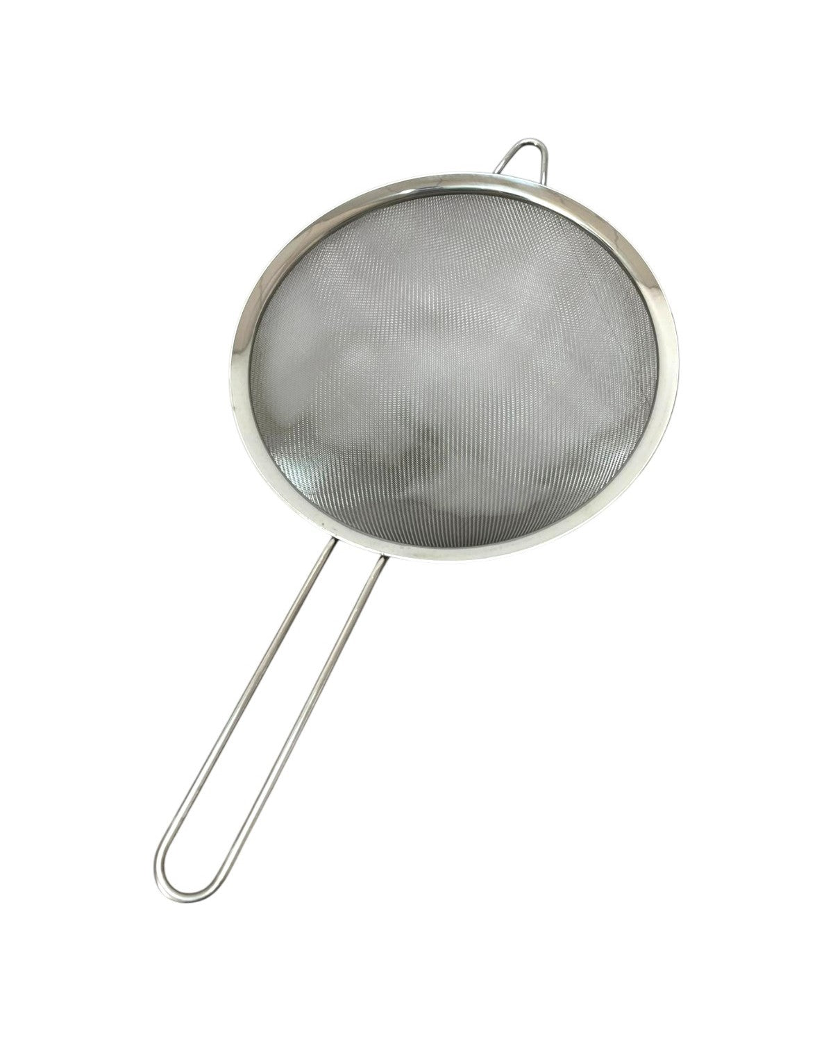 Colador Doble Malla de Acero Inoxidable (24 cm) - Filtrado de Aceite y Caldos | Trabajo Pesado