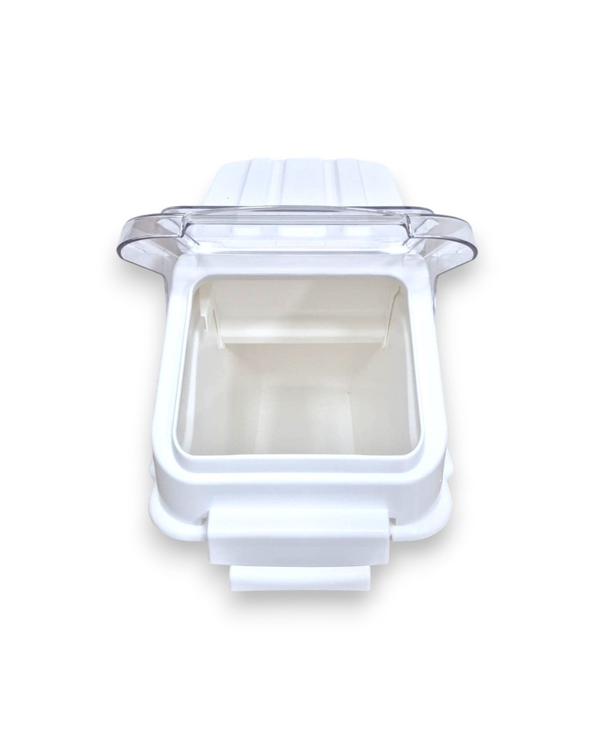 Contenedor Apilable Profesional de Ingredientes Secos 24L con Tapa Abatible y Pala Dosificadora