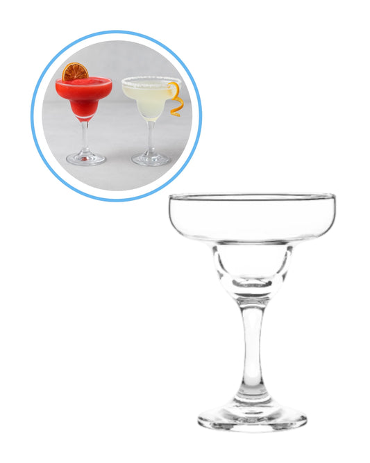 Copas de Vidrio Margarita – para Cócteles Clásicos y Modernos en Bares y Restaurantes