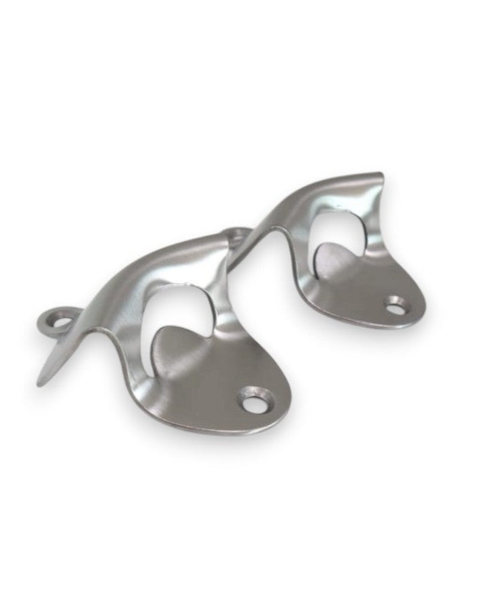 Destapador de Botellas de Pared x2 – Estilo Vintage Acero Inoxidable | Ideal para Bares y Restaurantes - La Coctelera