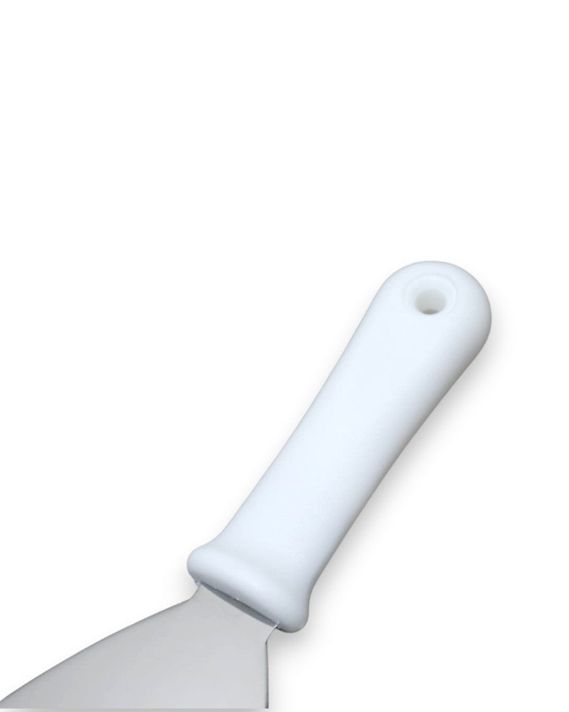 Espátula Triangular Profesional Multiuso de 12.7 cm en Acero Inoxidable | Restaurantes y Fast Food