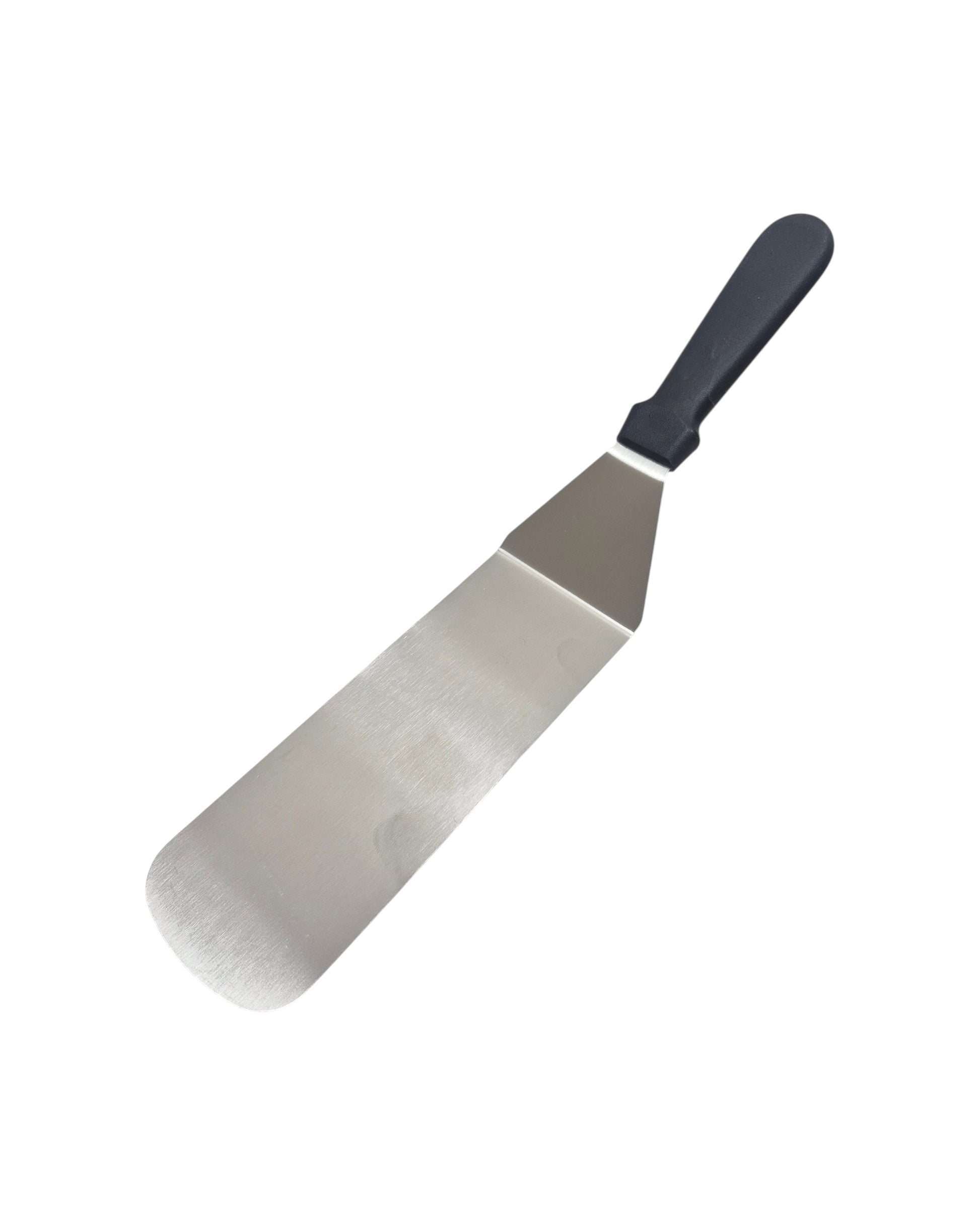 Espátula Profesional de Largo Alcance 20x7 cm | Acero Inoxidable y Seguridad Térmica HDPE - La Coctelera