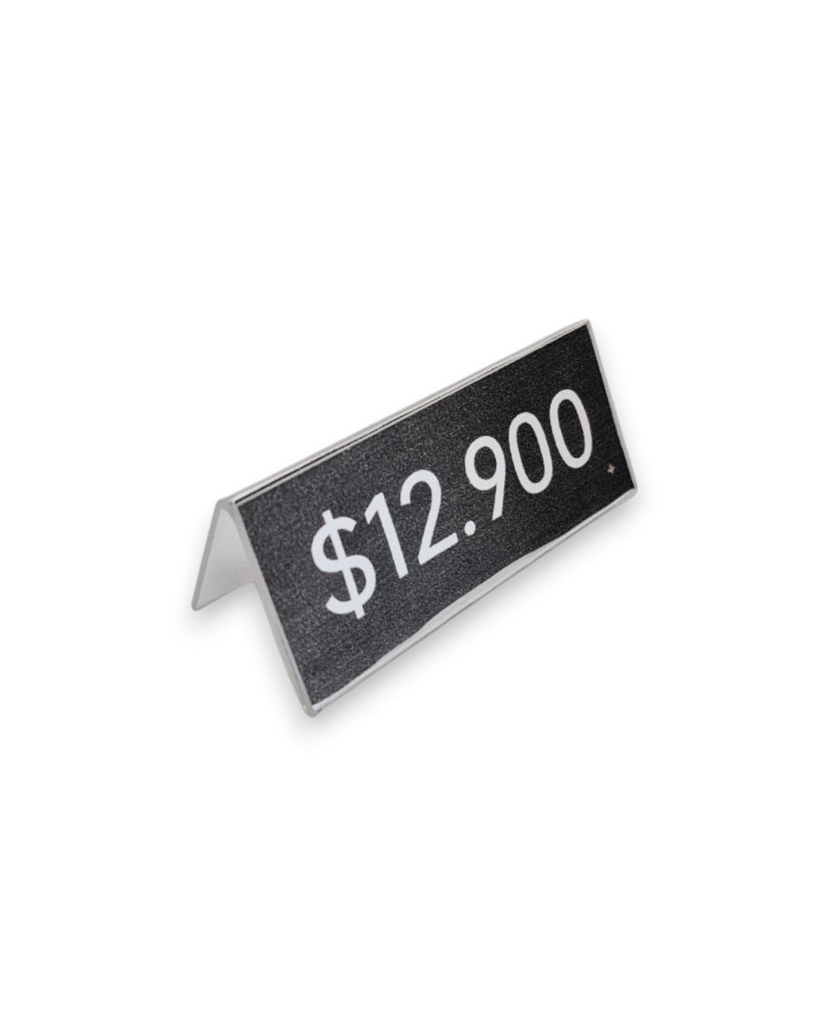 Habladores para Vitrinas en Acrílico 8x3.5cm - Pack x 5u | Buffets, Panaderías, Cafeterías, Otros