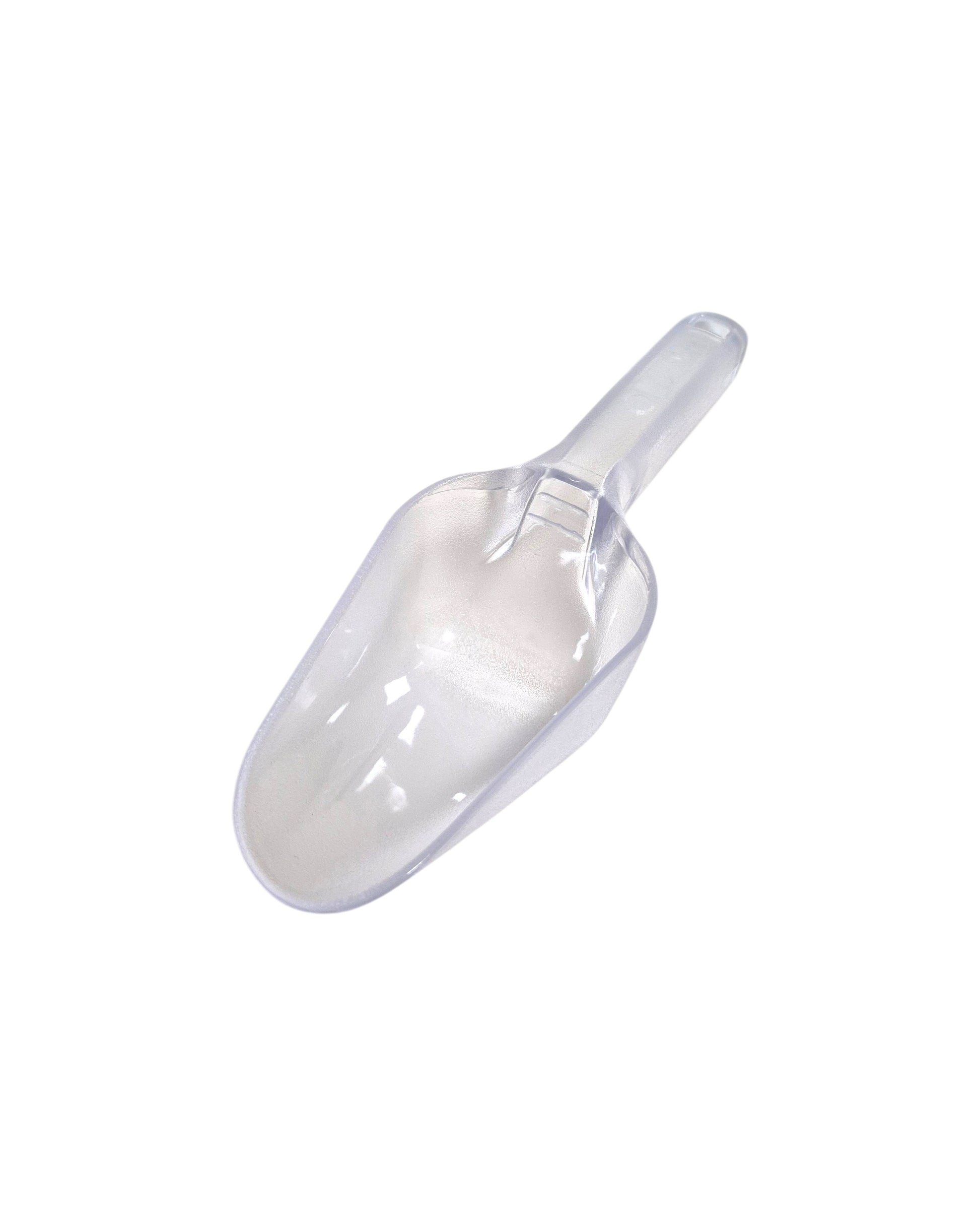 Pala Profesional para Hielo de Policarbonato 6oz Transparente para Bares y Restaurantes - La Coctelera