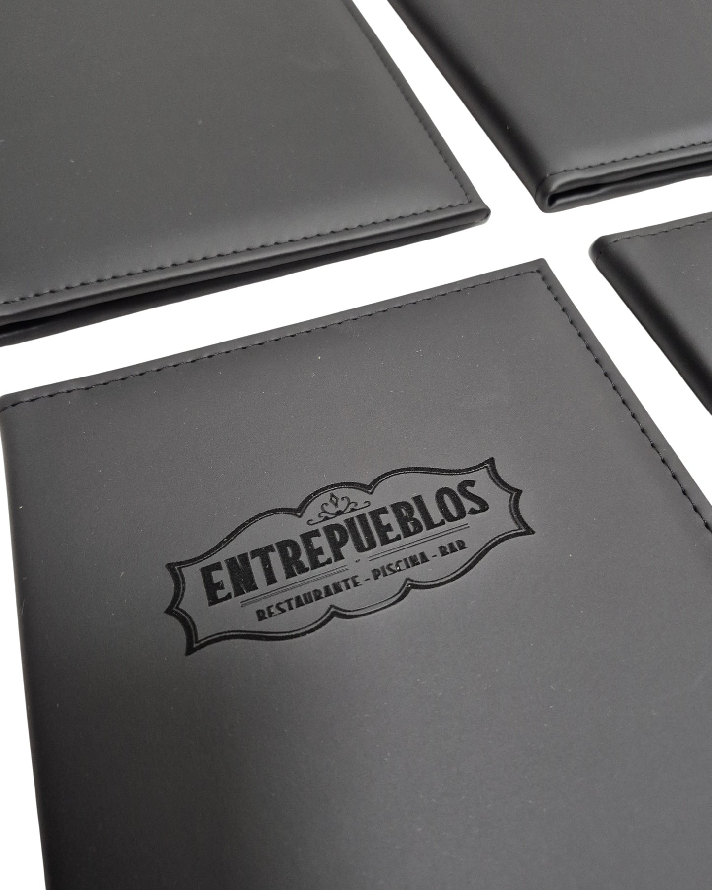 Carpeta Porta Cuentas en Cuero Sintético Premium 25x14,5cm | Ideal para Restaurantes, Bares y Hoteles - La Coctelera