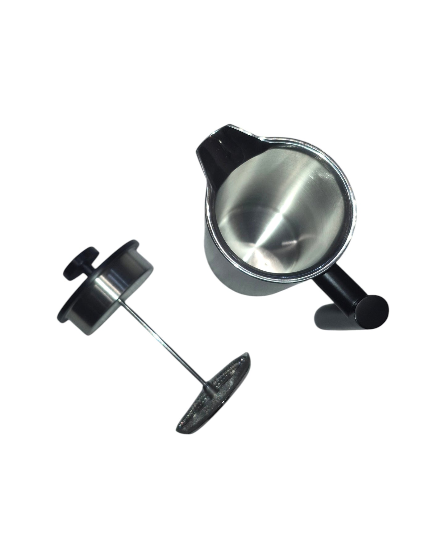 Prensa Francesa Profesional Premium en Acero Inoxidable Negro Mate - 350ml / 1000ml | Doble Pared - La Coctelera
