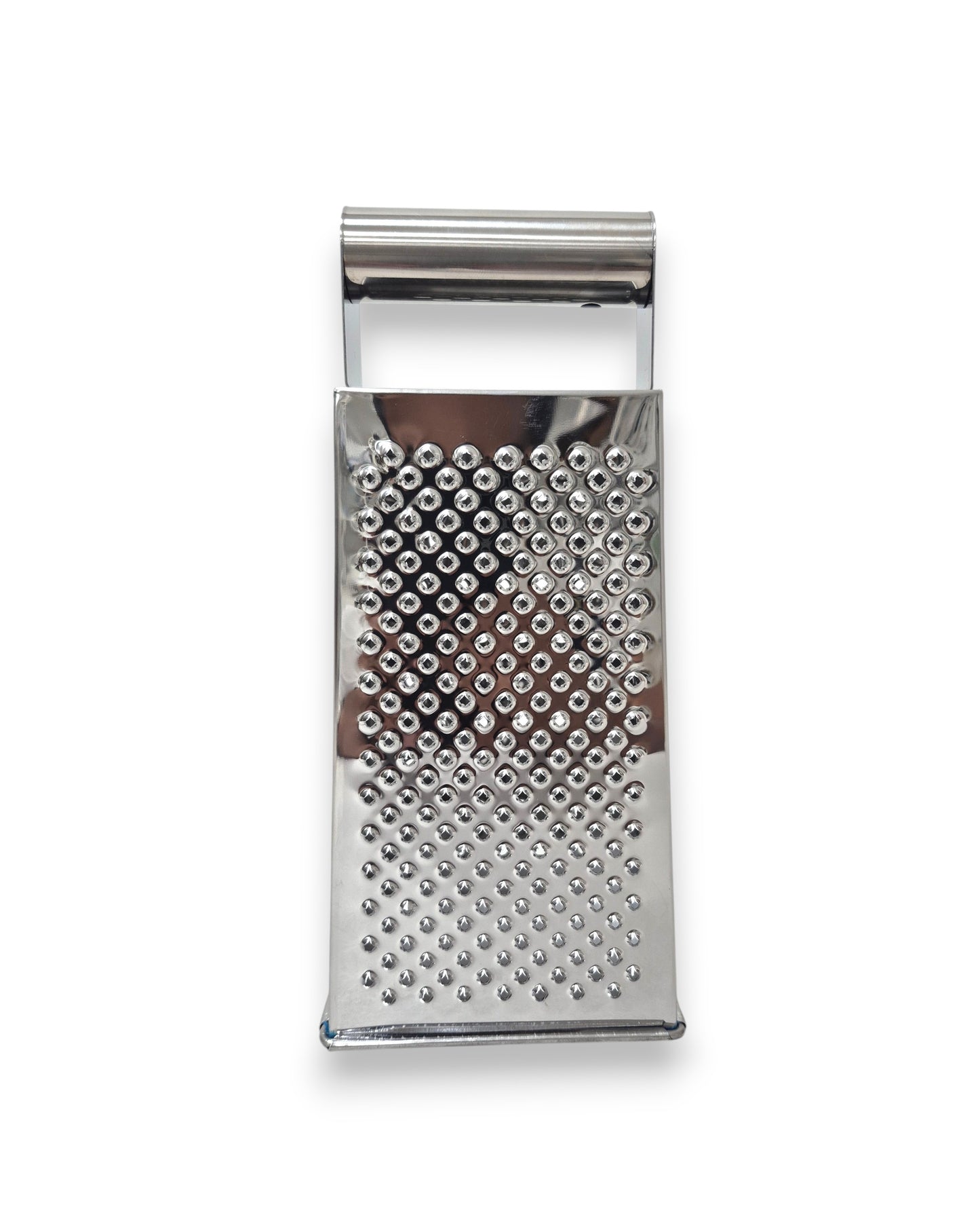 Rallador de Caja Profesional de 4 Caras en Acero Inoxidable (24x11x7 cm) | Diseño Higiénico Sin Silicona - La Coctelera
