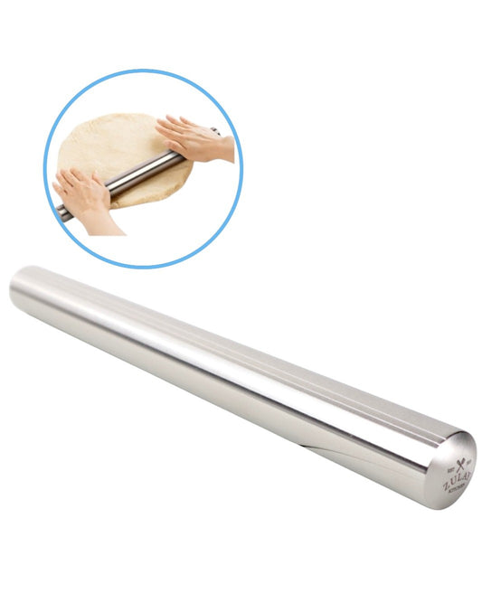Rodillo Profesional Francés de Acero Inoxidable 40cm