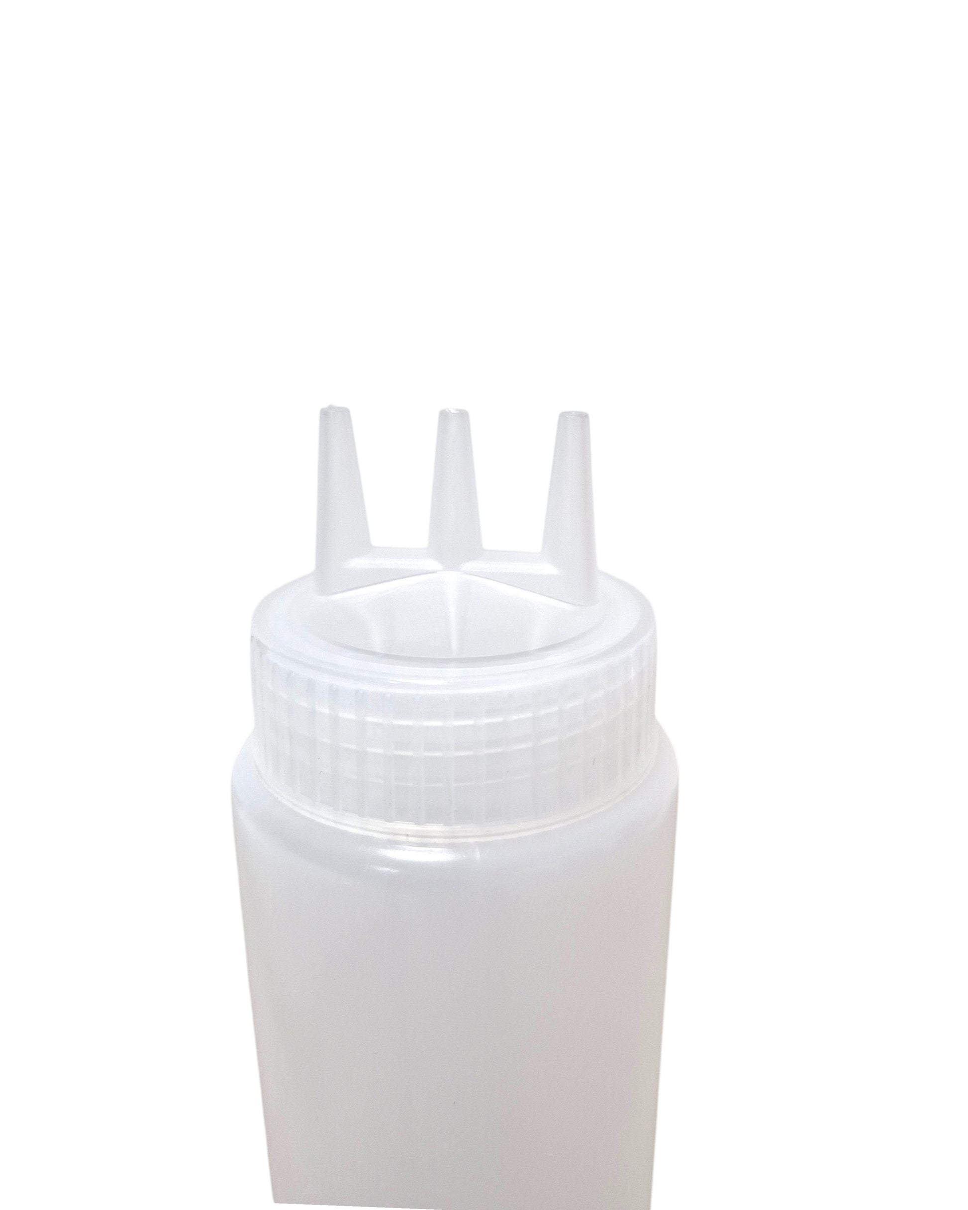 Dispensador de Salsa Triple Boquilla (24oz y 32oz) para Alta Eficiencia en Cocinas Profesionales - La Coctelera