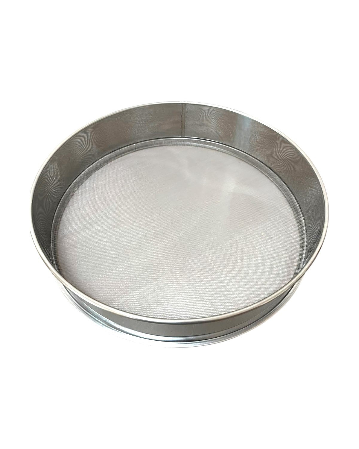 Tamiz Cernidor Profesional Acero Inoxidable 35cm | Ideal para Estación de Apanados y Masas