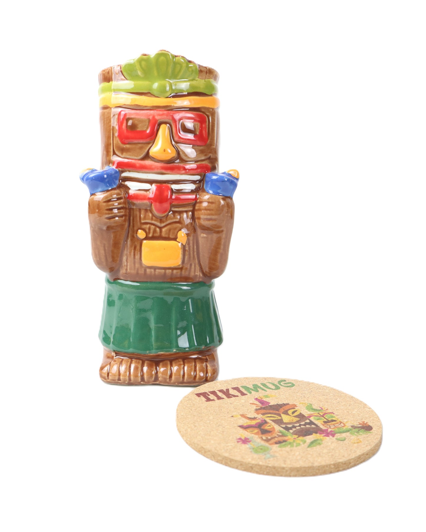 Vasos Tiki Cerámica para Cocteles Exóticos Tropicales