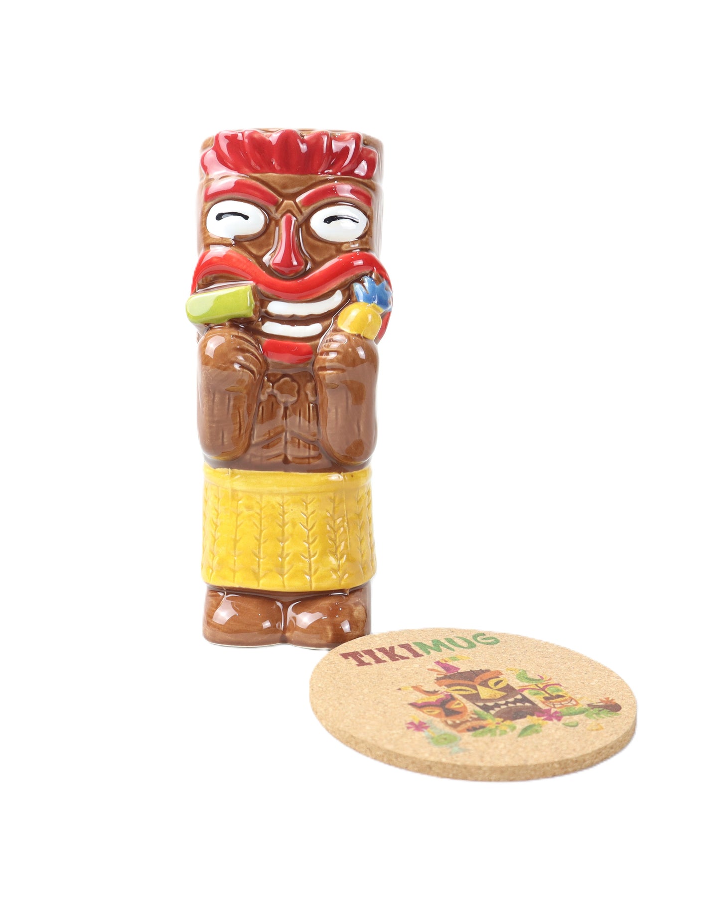 Vasos Tiki Cerámica para Cocteles Exóticos Tropicales