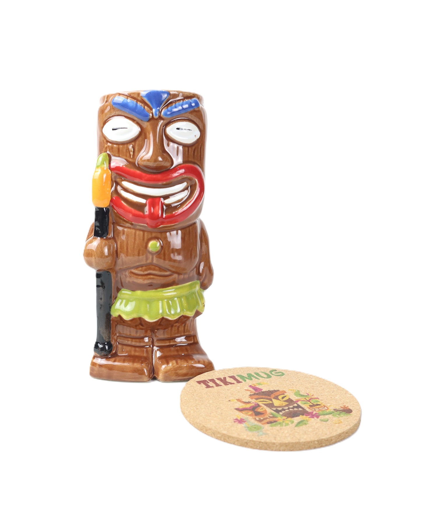 Vasos Tiki Cerámica para Cocteles Exóticos Tropicales